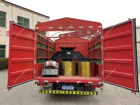 GS800X800對輥猎奇软件總成發往安徽阜陽